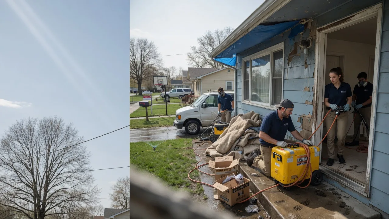 Basement Flood Cleanup in Saint Joe, IN near me